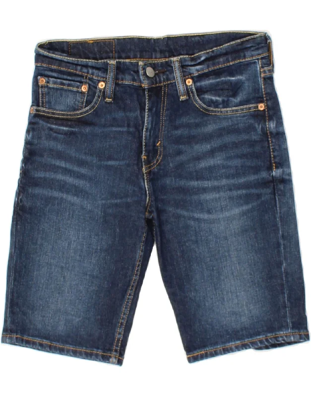 LEVI'S Mens 511 Denim Shorts W28 Small Blue Cotton