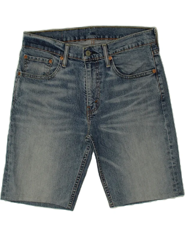 LEVI'S Mens 511 Denim Shorts W32 Medium  Blue