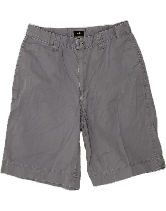 MOSSIMO Mens Chino Shorts W32 Medium Grey Cotton