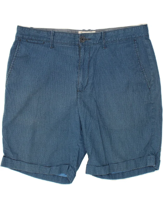 PENGUIN Mens Chino Shorts Medium W32  Blue Cotton