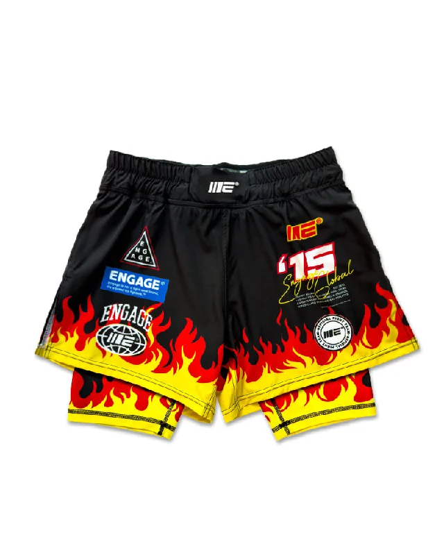 Shake n' Bake 2-in-1 Fight Shorts