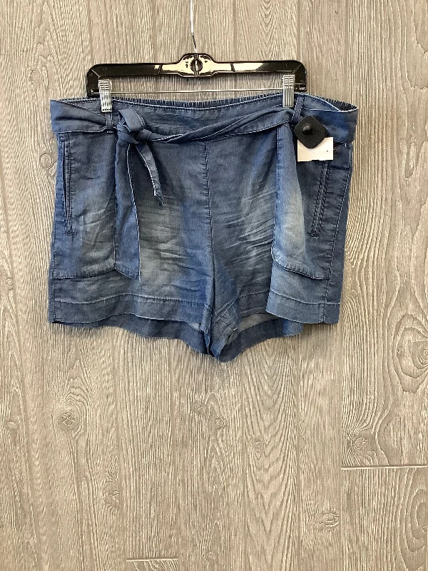 Shorts By Ana In Blue, Size: 14