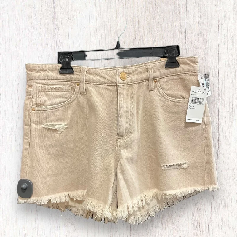 Tan Shorts Kut, Size 8