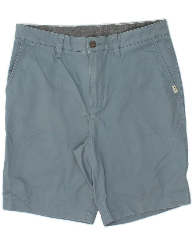 VANS Mens Chino Shorts W32 Medium Blue Cotton