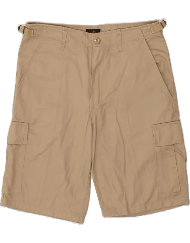 VINTAGE Mens Cargo Shorts Medium W30  Beige